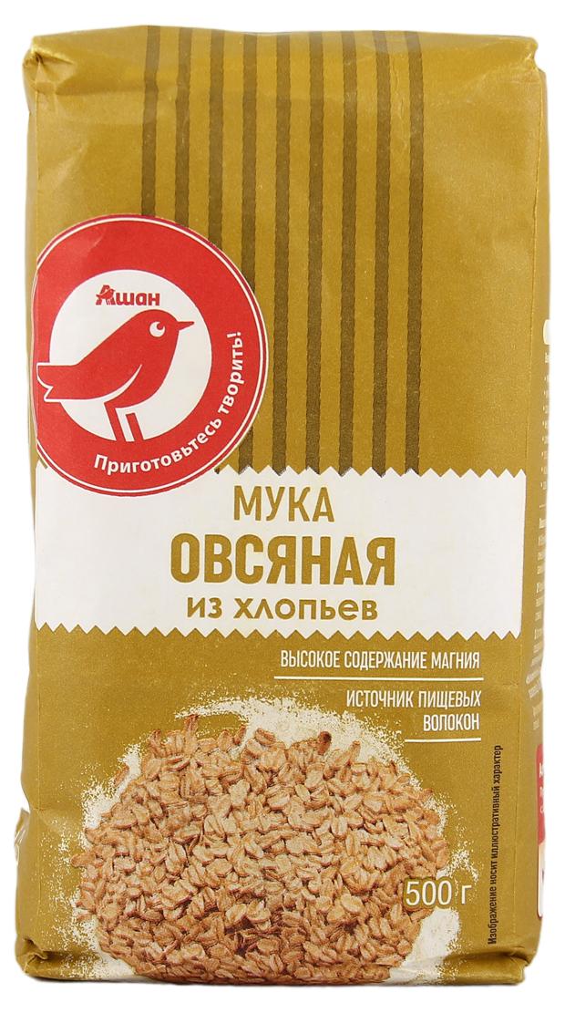 

Мука овсяная АШАН Красная птица, 500 г