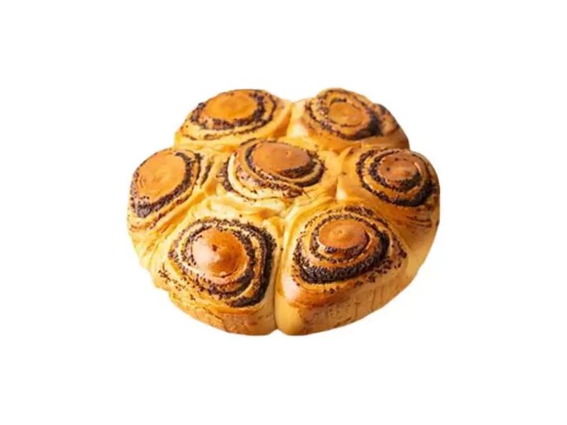 

Булочка Родные Просторы Ромашка с маком-кунжутом 250 г