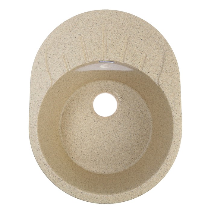 

GRANMILL Мойка кухонная из камня GRANMILL 20, 575х445х210 мм, песочная, Бежевый