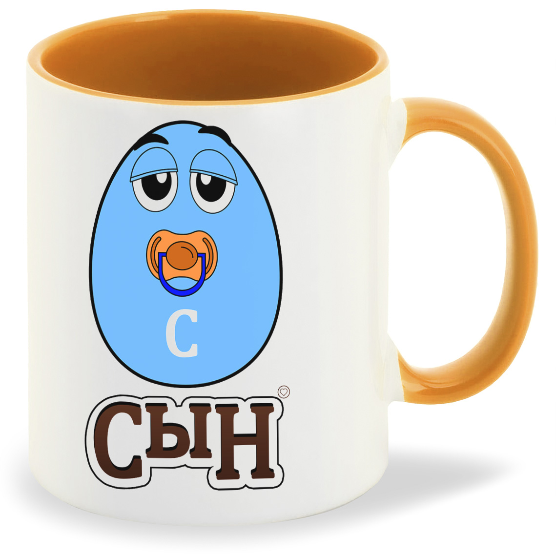 

Кружка CoolPodarok Прикол Семья M and MsСын, Прикол Семья M and MsСын