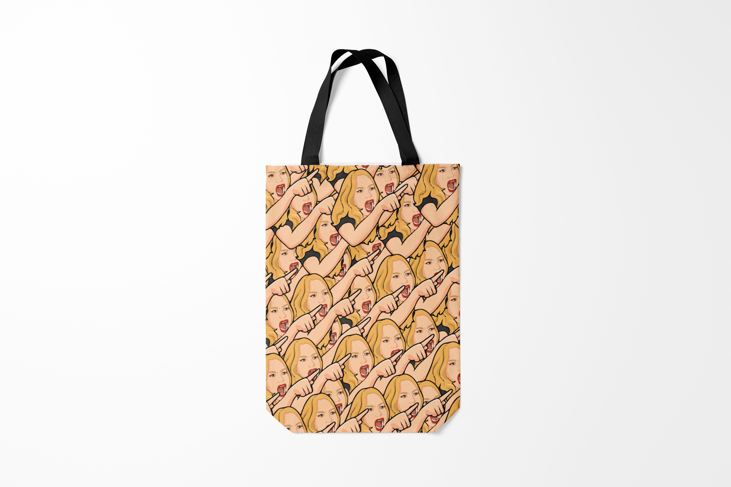 

Сумка шoппер унисекс Burnettie Red, красный, Red