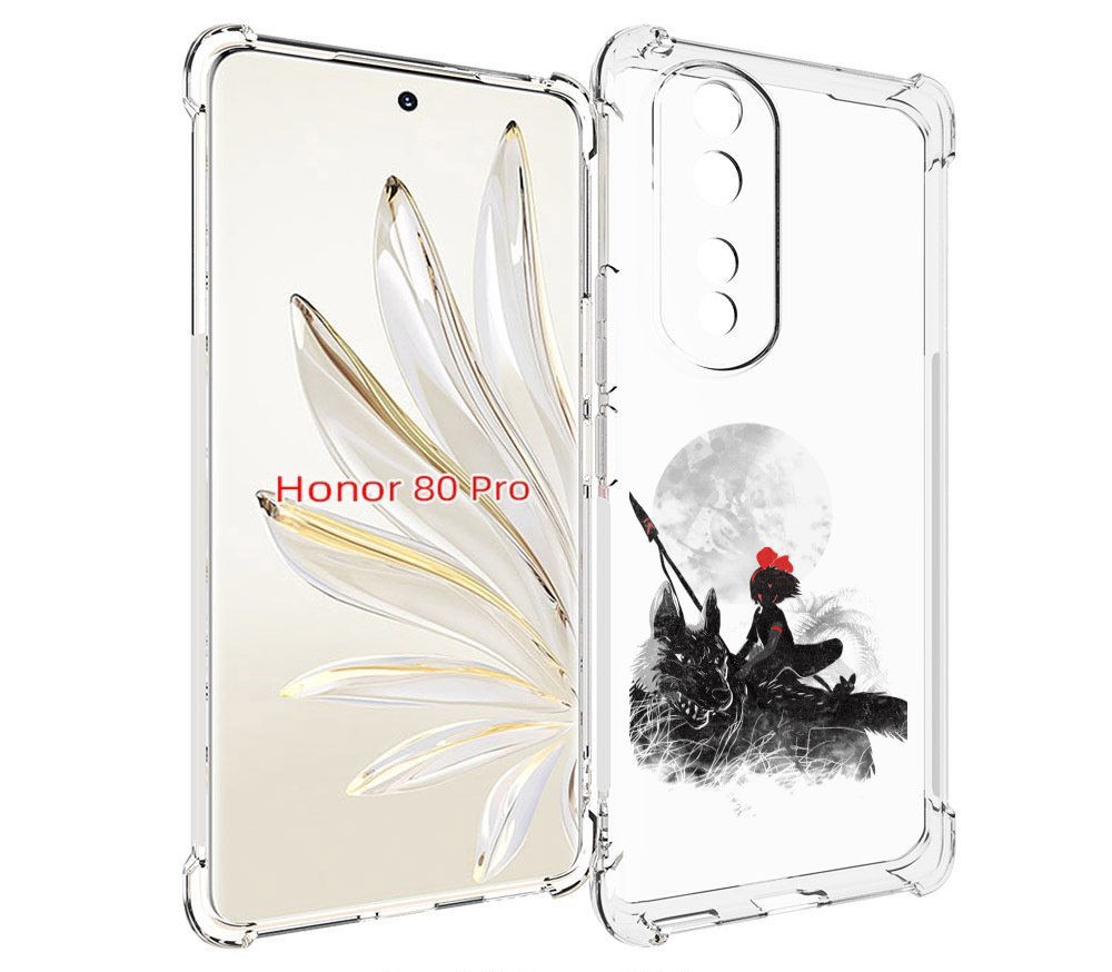 Чехол MyPads мононоке для Honor 80 Pro