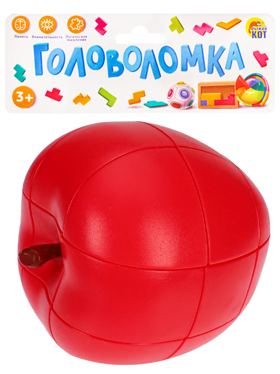 

Головоломка Красное яблоко Рыжий кот
