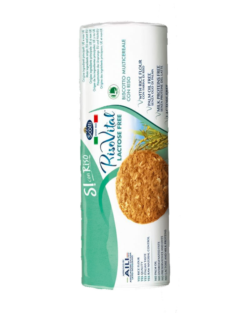 

Печенье Riso Scotti цельнозерновое с рисом, безлактозное 250 гр. - 6 шт
