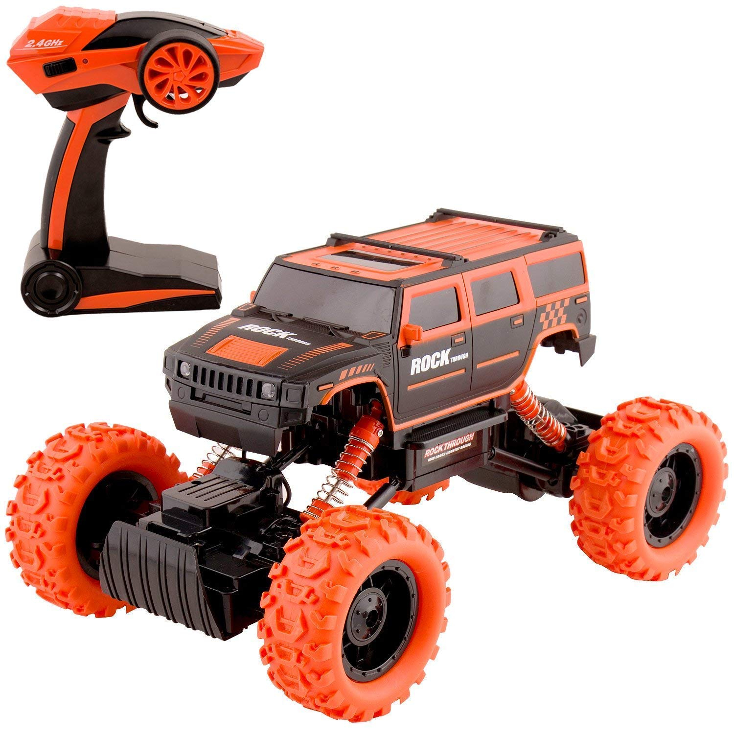 Радиоуправляемый краулер Huang Bo Rock Crawler 4WD RTR масштаб 1:14 2.4G HB-PY1403-B