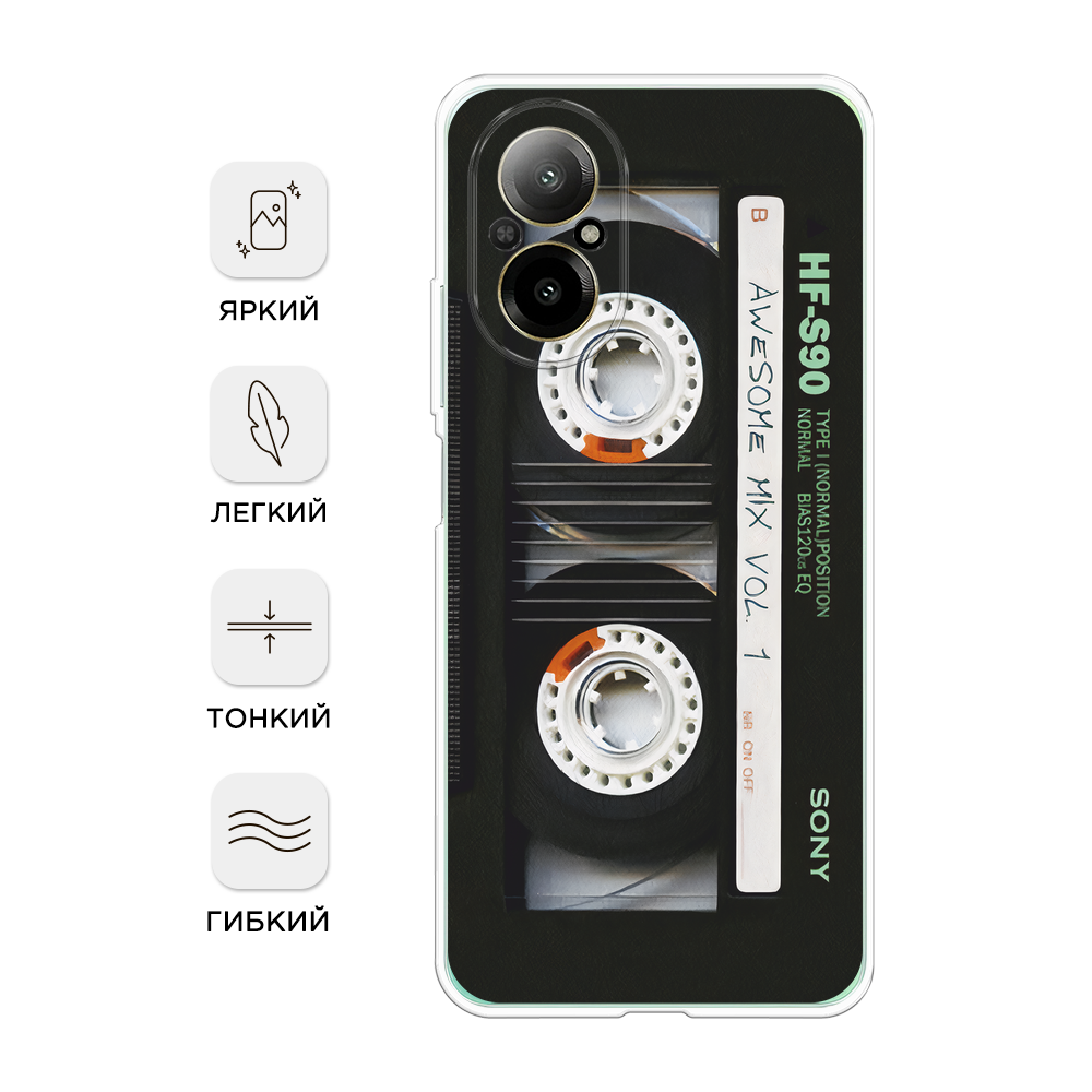 

Чехол Awog на Realme C67 4G "Кассета", Черный, 2515750-1