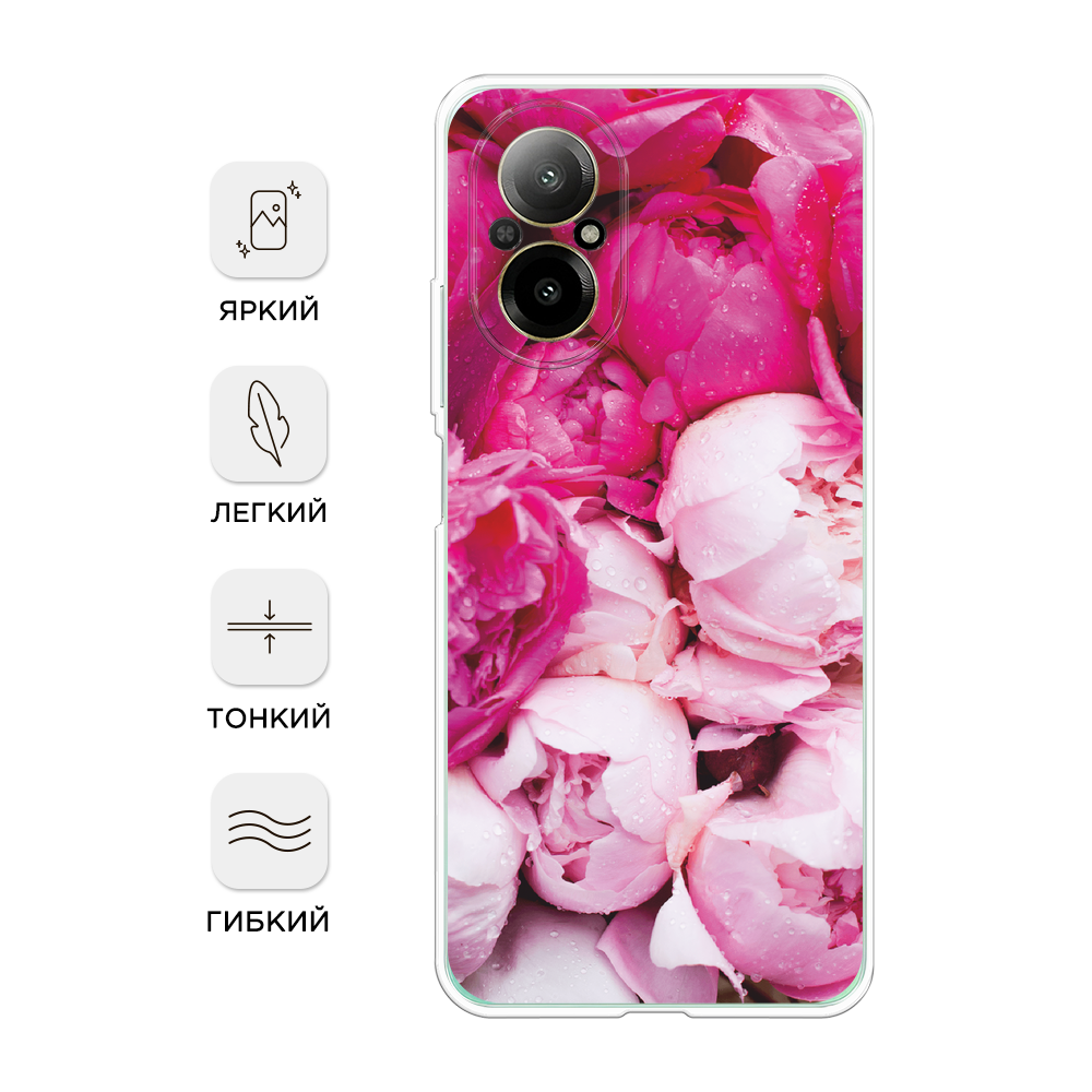 

Чехол Awog на Realme C67 4G "Пионы розово-белые", Белый;розовый, 2515750-1