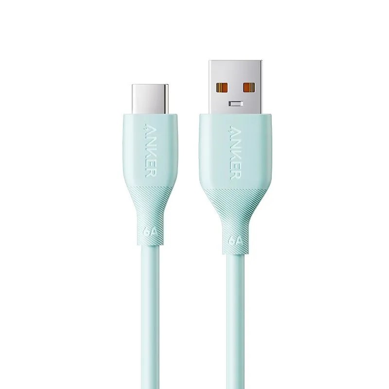 

Кабель USB Type-C-USB Anker A8001 1м зеленый, A8001