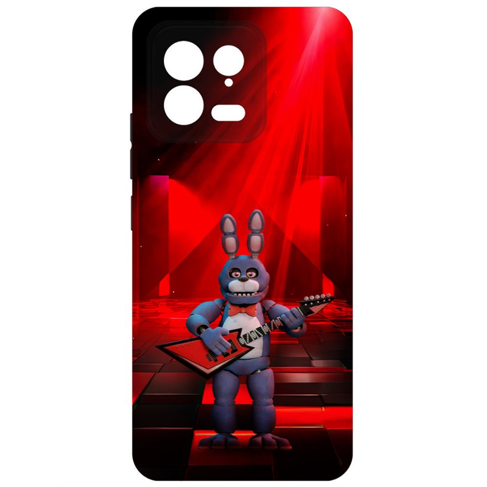 

Чехол-накладка Krutoff Soft Case ФНАФ - Бонни с гитарой для Xiaomi 13 черный
