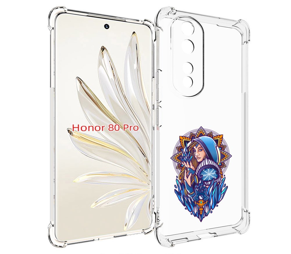 

Чехол MyPads кристал мейден дота 2 для Honor 80 Pro, Прозрачный, Tocco