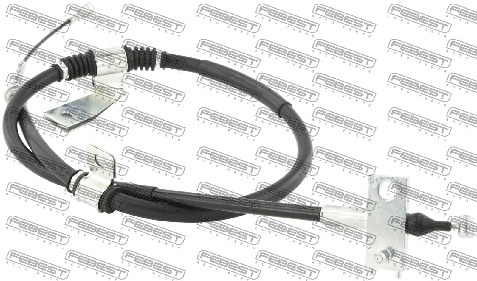 

Febest 14100Kyr05Lh Трос Ручного Тормоза Левый
