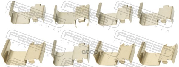 

FEBEST 0403COLTF Монтажный комплект для дисковых колодок