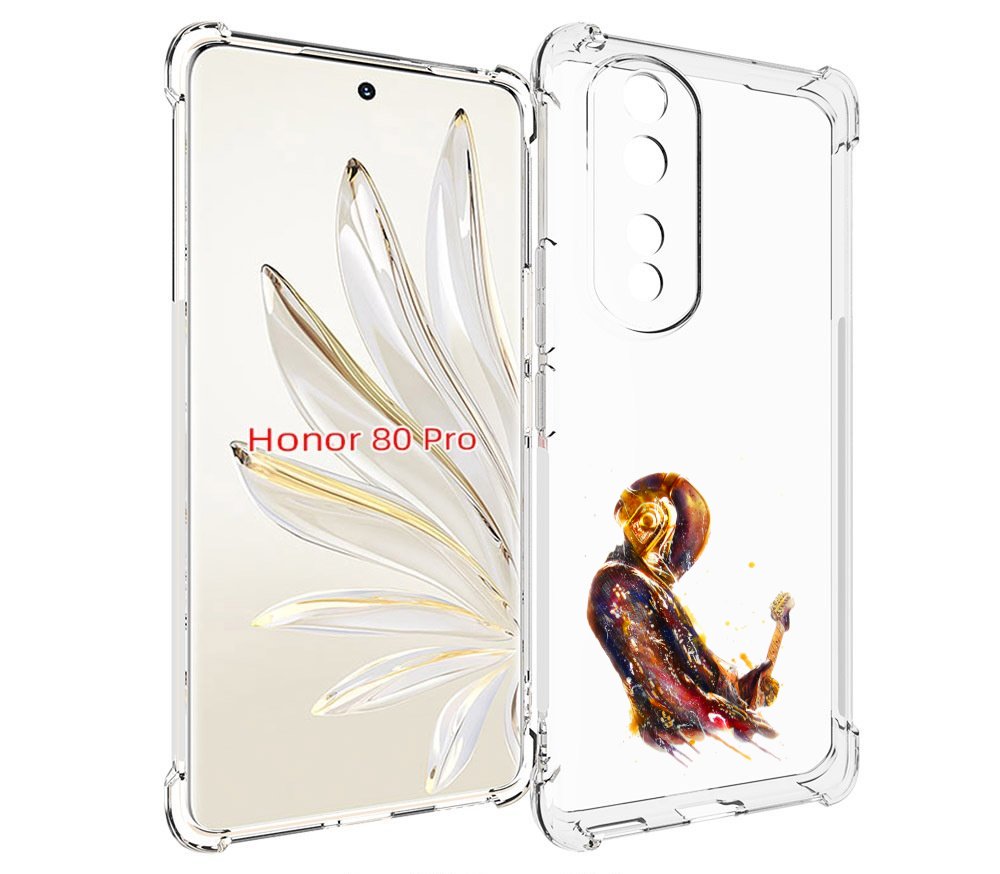 

Чехол MyPads космо-музыкант для Honor 80 Pro, Прозрачный, Tocco
