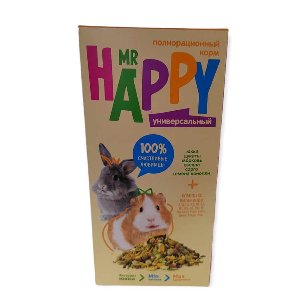

Сухой корм Mr. Happy универсальный, 400 г