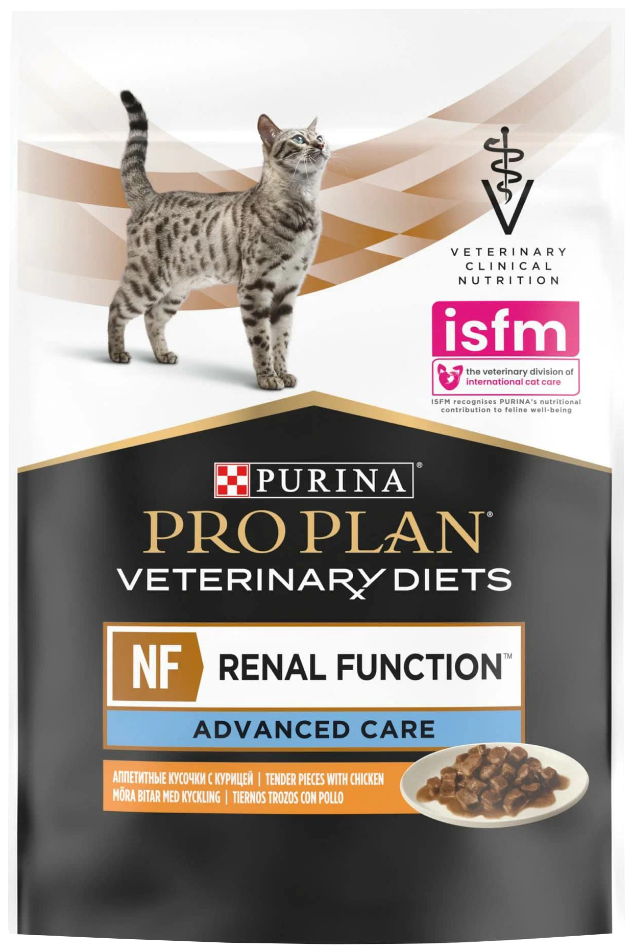 фото Влажный корм для кошек pro plan vet diets nf renal function early care с курицей, 85 г pro plan veterinary diets