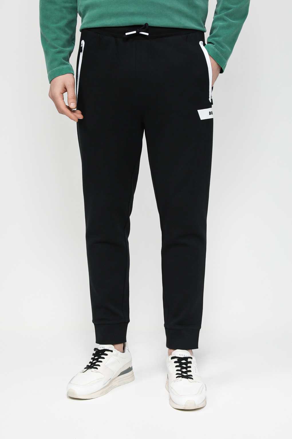

Спортивные брюки мужские BOSS 50498257 черные 2XL, Черный, 50498257