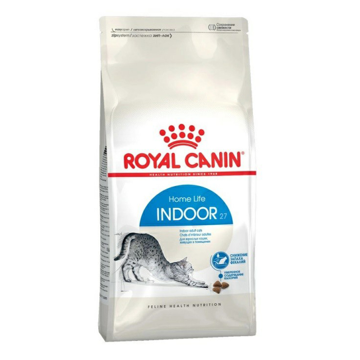 фото Сухой корм royal canin indoor 27 для кошек 2 кг