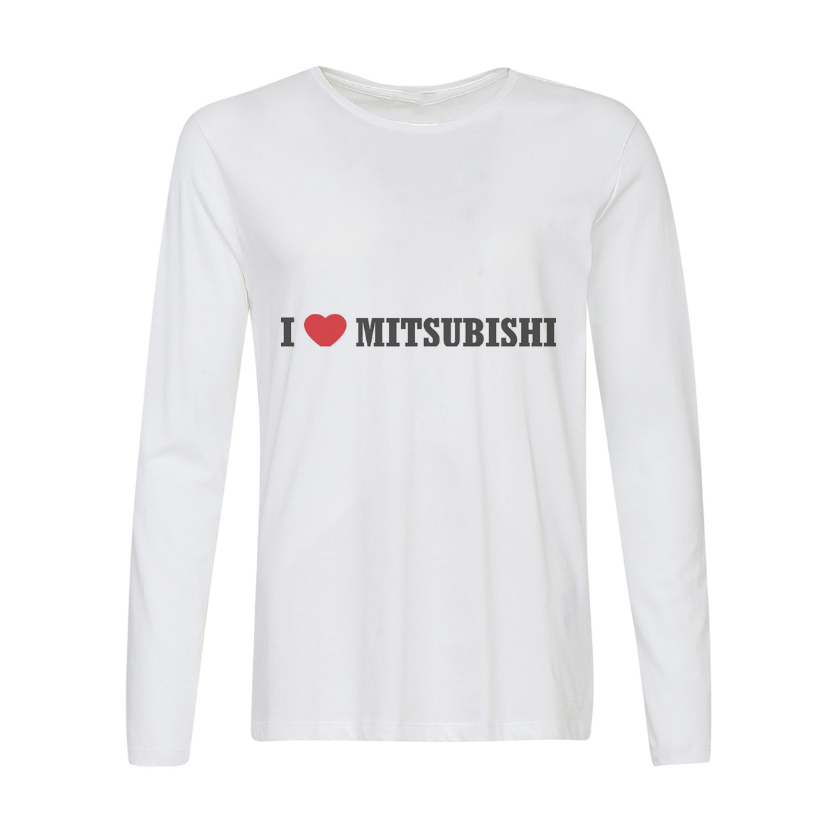 

Лонгслив CoolPodarok Авто. I love Mitsubishi, w0111457