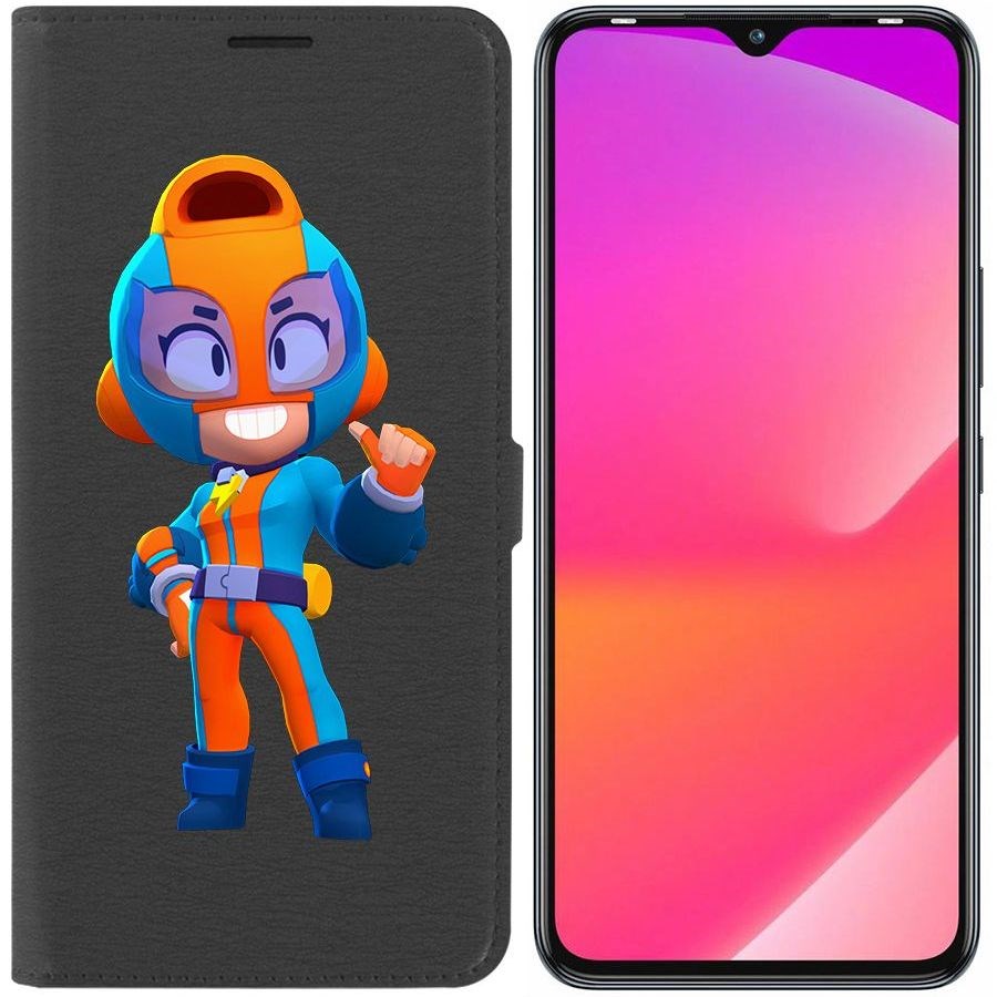 

Чехол-книжка Eco Book для Infinix Smart 6 Plus Brawl Stars-GT Макс