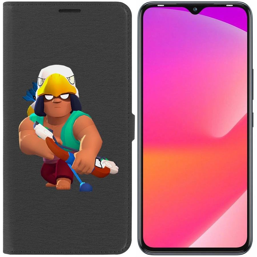 

Чехол-книжка Eco Book для Infinix Smart 6 Plus Brawl Stars-Бо
