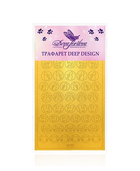 

Трафареты Dona Jerdona для Deep Design T-111 "Кошки микс"