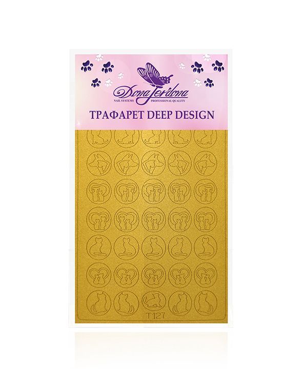 

Трафареты Dona Jerdona для Deep Design T-127 "Кошки и Собаки"