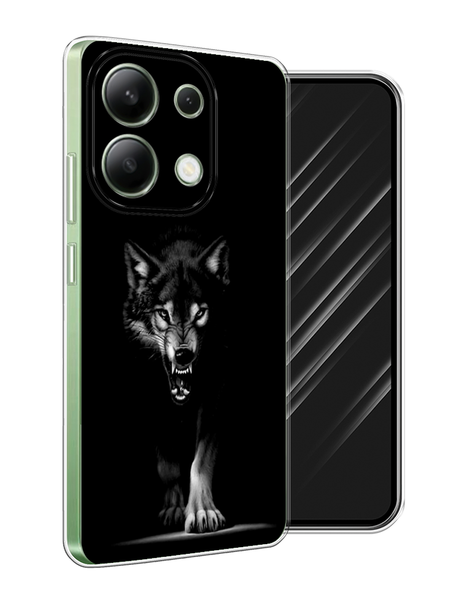 

Чехол Awog на Xiaomi Redmi Note 13 4G (Global) "Волк выходит из ночи", Серый;черный;белый, 321050-1
