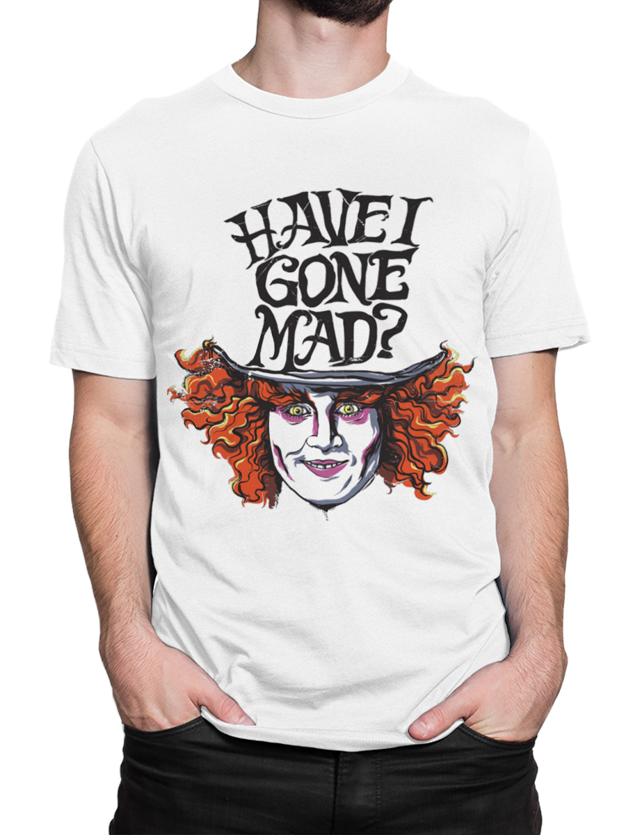 

Футболка мужская Design Heroes Шляпник / Алиса в Стране Чудес / Джонни Депп79 белая L, Шляпник / Алиса в Стране Чудес / Джонни Депп79