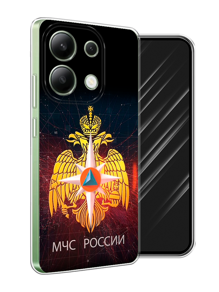

Чехол Awog на Xiaomi Redmi Note 13 4G (Global) "МЧС России", Черный;желтый;красный, 321050-1