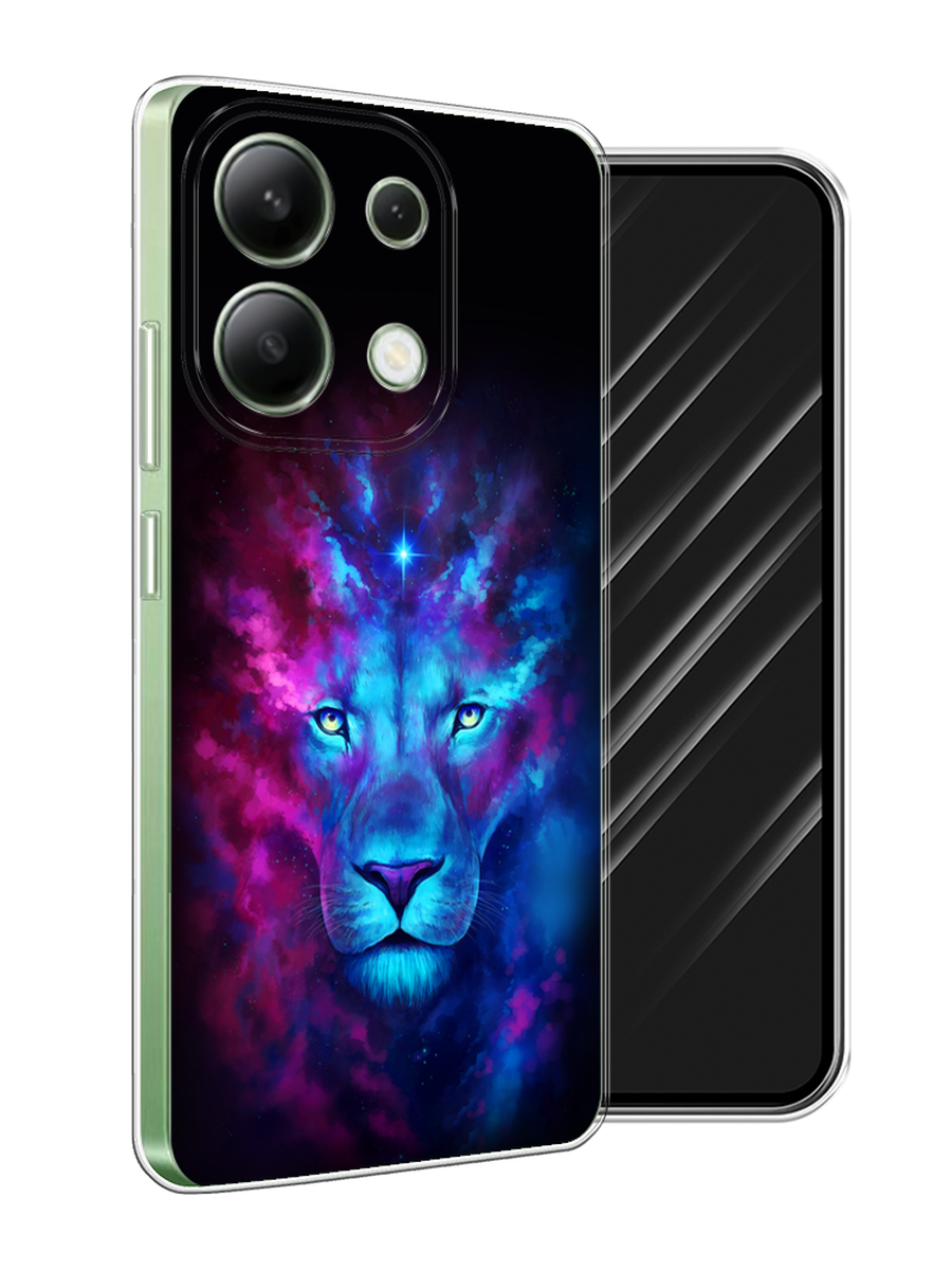 

Чехол Awog на Xiaomi Redmi Note 13 4G (Global) "Космический лев", Голубой, 321050-1