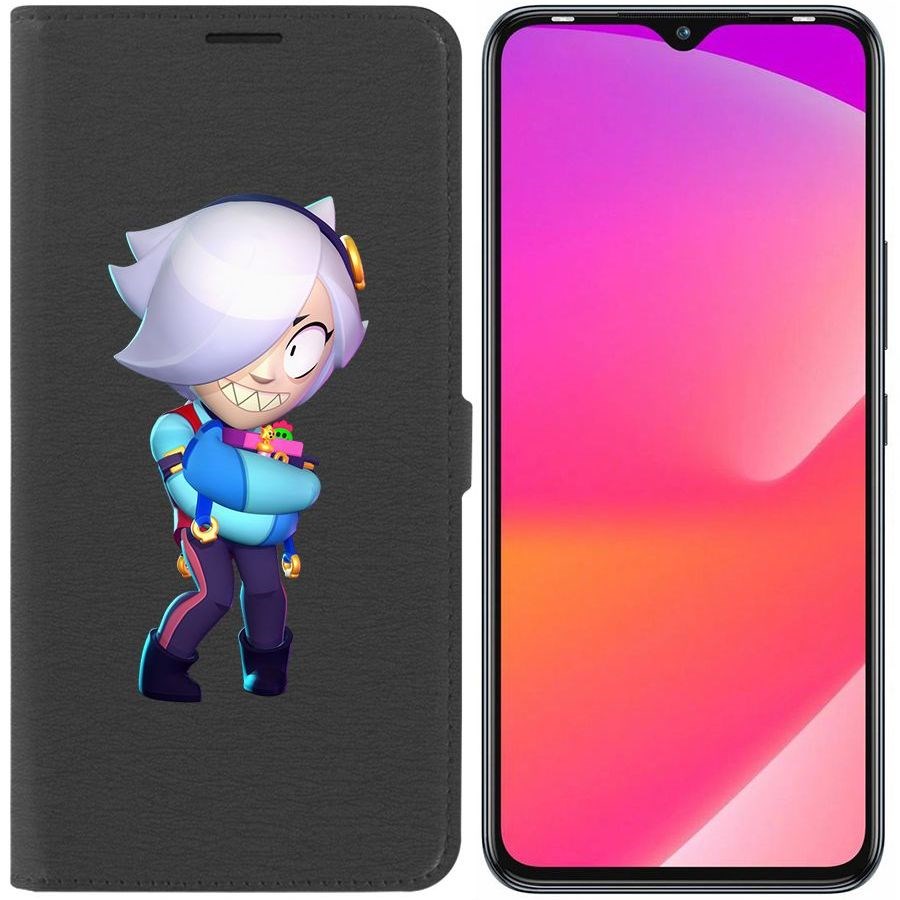 

Чехол-книжка Eco Book для Infinix Smart 6 Plus Brawl Stars-Колетт