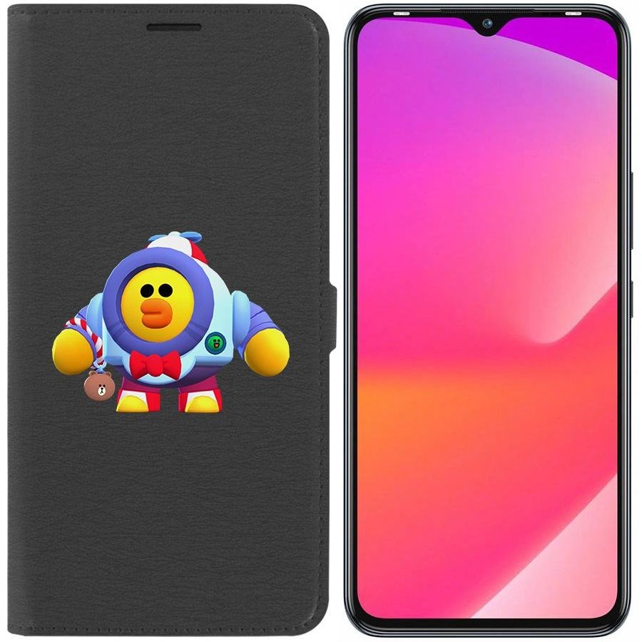 

Чехол-книжка Eco Book для Infinix Smart 6 Plus Brawl Stars-Нани Салли