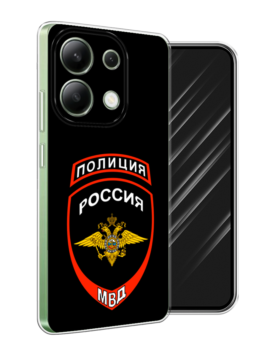 

Чехол Awog на Xiaomi Redmi Note 13 4G (Global) "Полиция шеврон", Черный;красный;белый, 321050-1