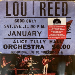 фото Lou reed - live at alice tully hall - january 27, 1973 - 2nd show rca