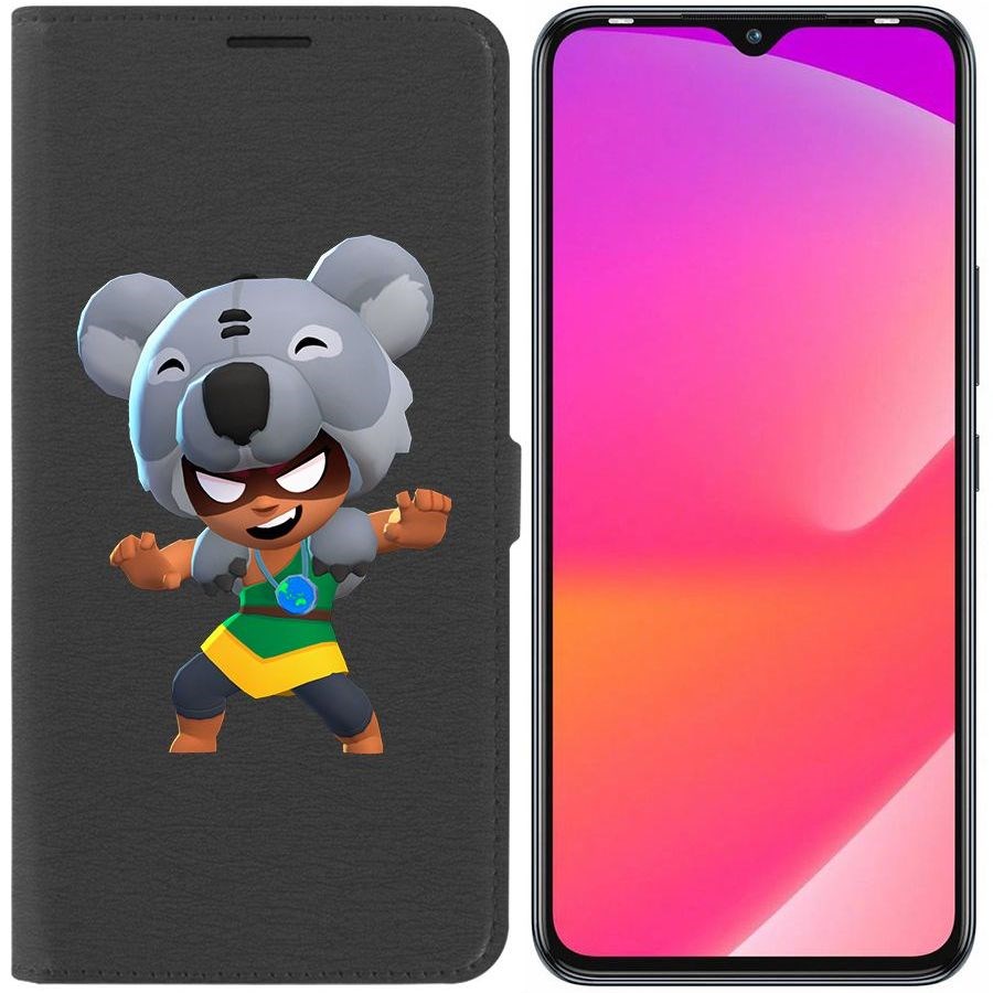 

Чехол-книжка Eco Book для Infinix Smart 6 Plus Brawl Stars-Нита Коала