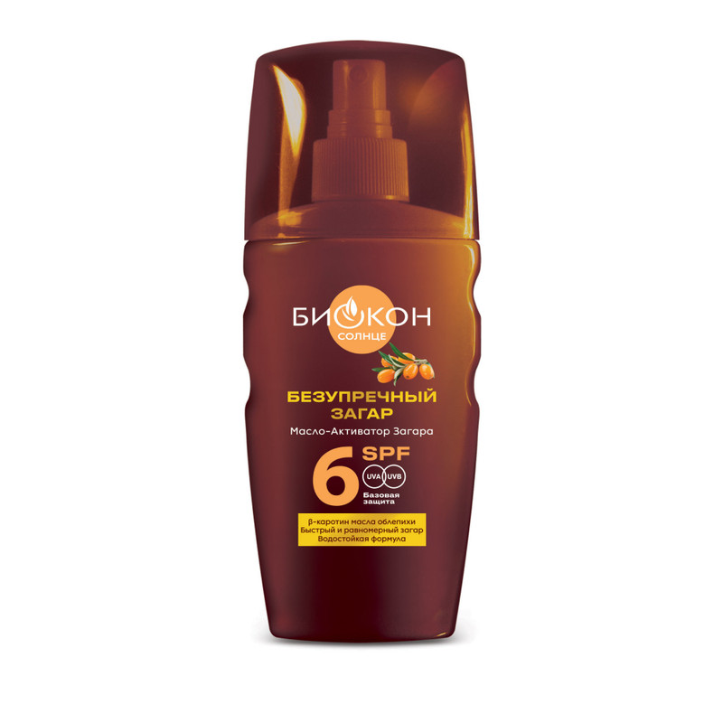 

Масло-Активатор загара Биокон SPF 6, 160 мл, 9029918