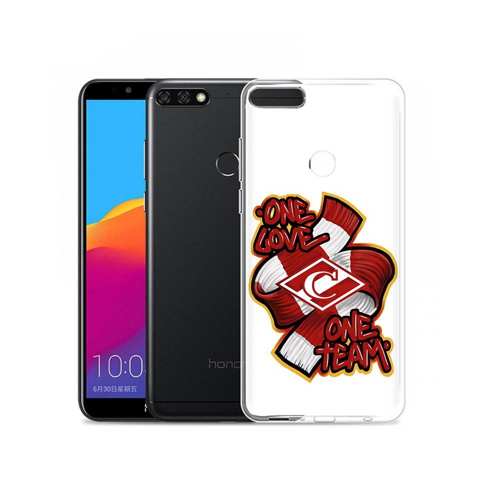 

Чехол MyPads Tocco для Honor 7C Pro Одна любовь-Спартак (PT113786.47.126), Прозрачный, Tocco