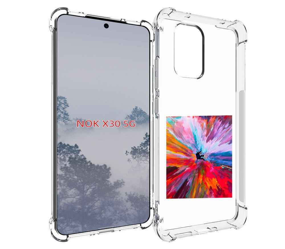 

Чехол MyPads красочный астранавт для Nokia X30 5G, Tocco
