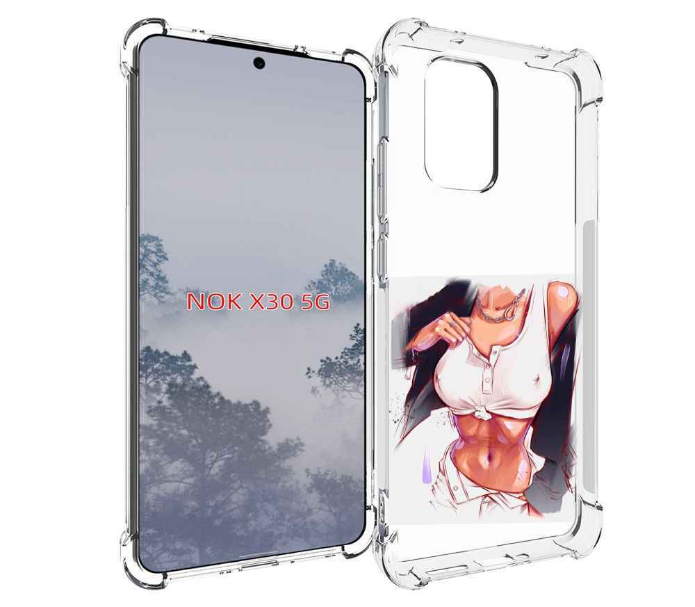 

Чехол MyPads красивая-стройная-модель для Nokia X30 5G, Tocco