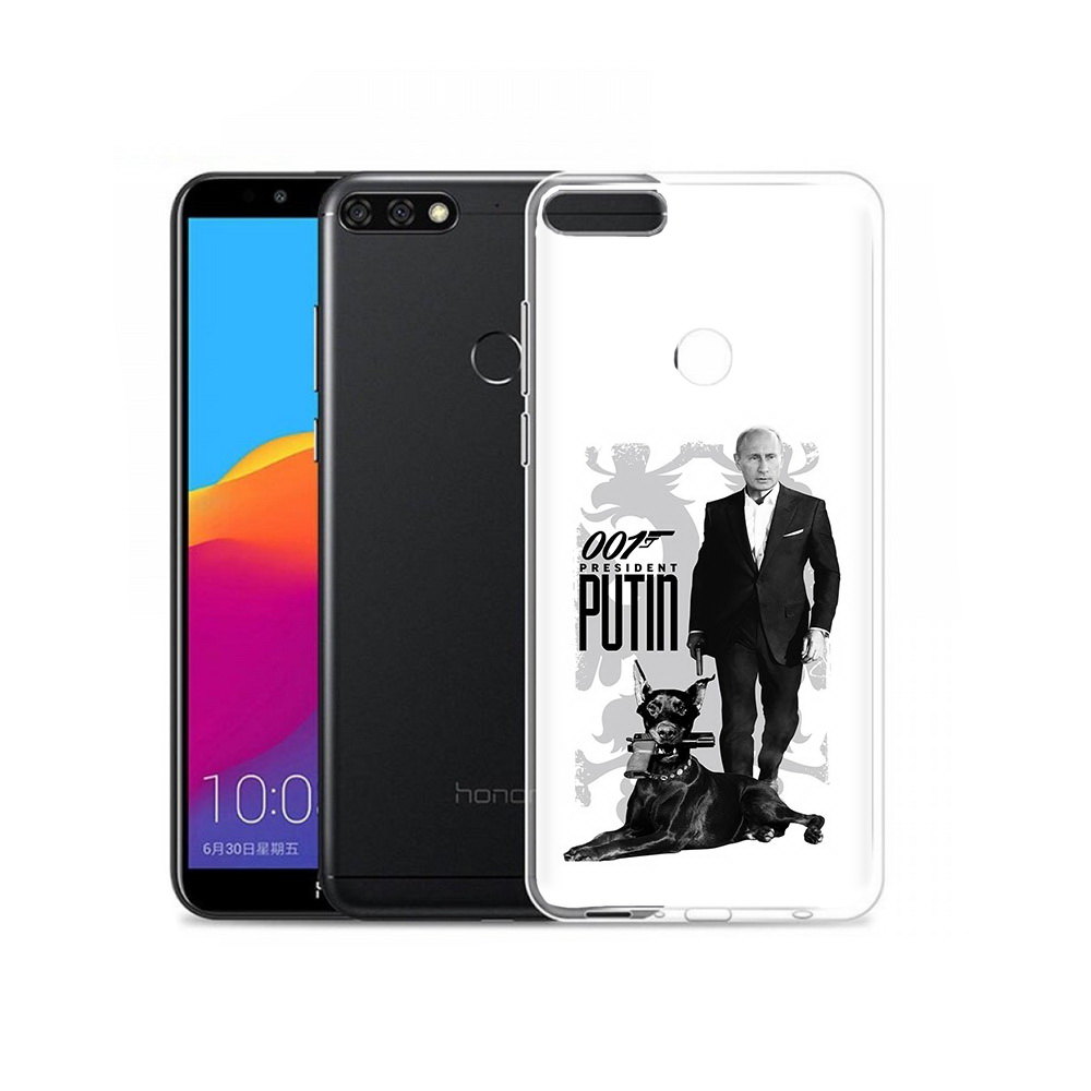 

Чехол MyPads Tocco для Honor 7C Pro 001 (PT113786.47.1), Прозрачный, Tocco