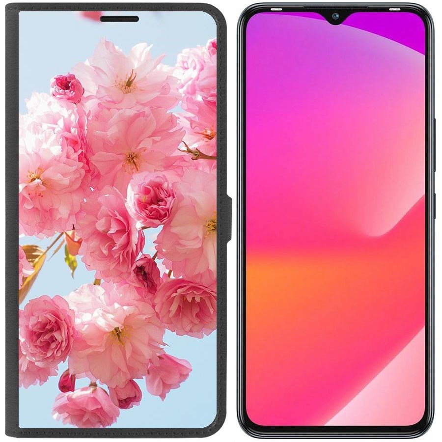 Чехол-книжка Eco Book для Infinix Smart 6 Plus Сакура