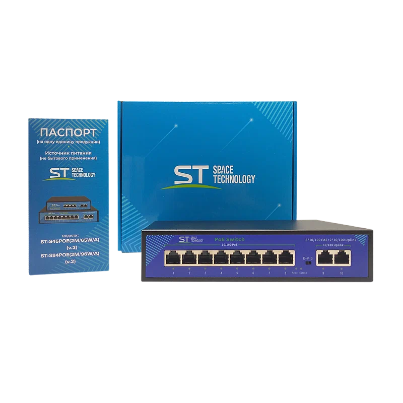 

Коммутатор ST-S84POE, ST