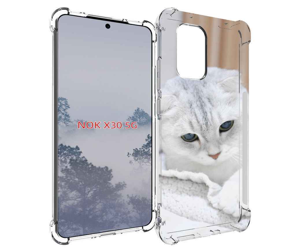 

Чехол MyPads кошка чаузи для Nokia X30 5G, Tocco