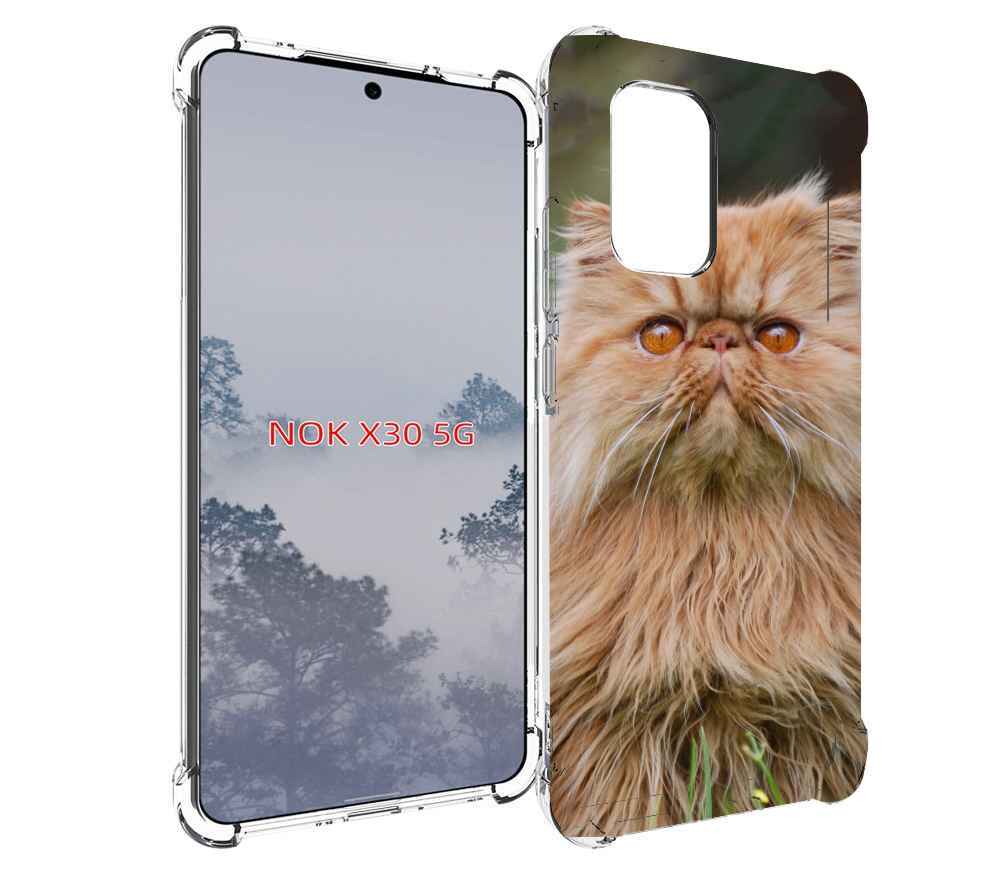 

Чехол MyPads кошка персидская для Nokia X30 5G, Tocco