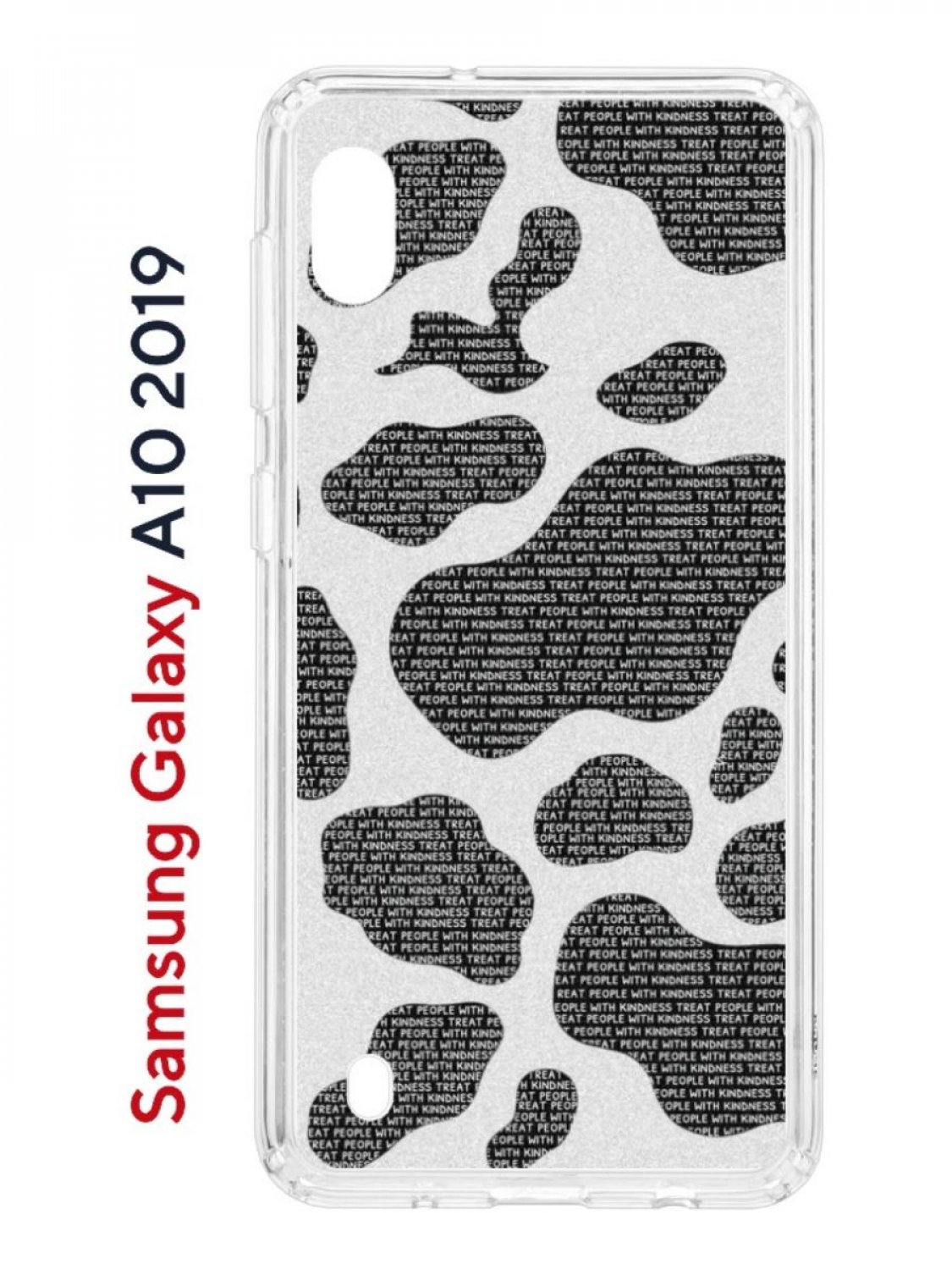 Чехол на Samsung Galaxy A10 2019 с принтом Kruche Print Доброта, противоударный бампер