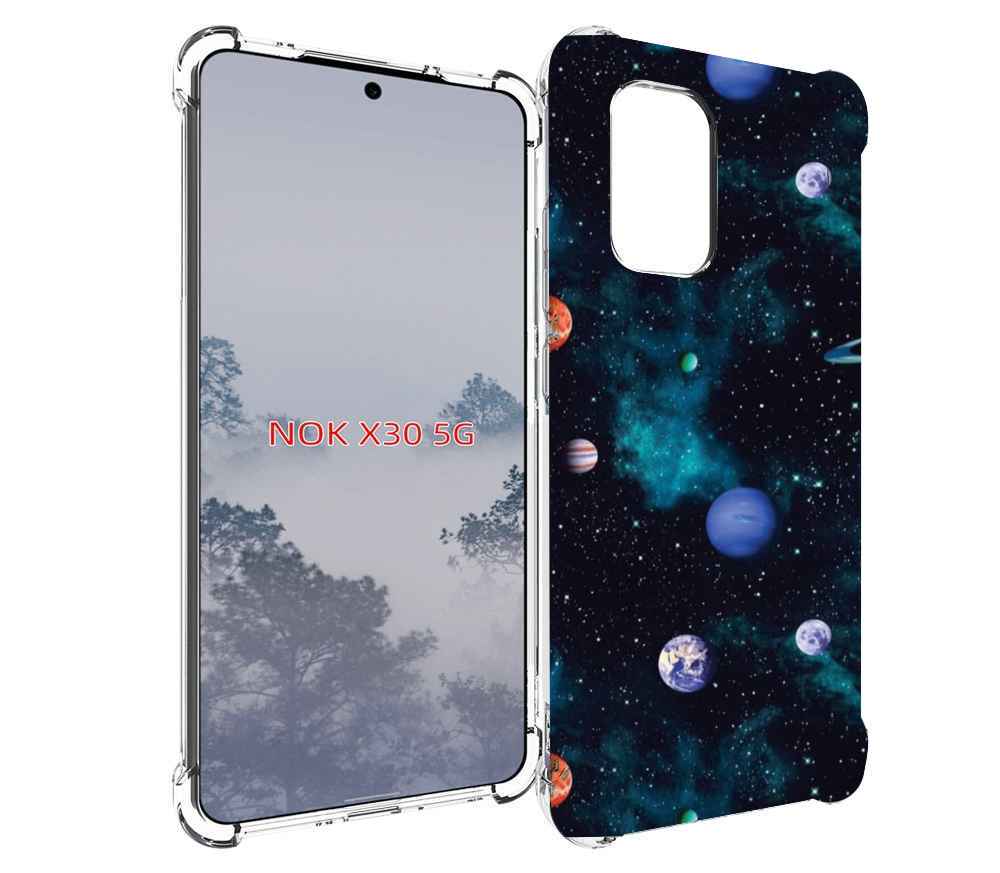 

Чехол MyPads космическое-пространство для Nokia X30 5G, Tocco