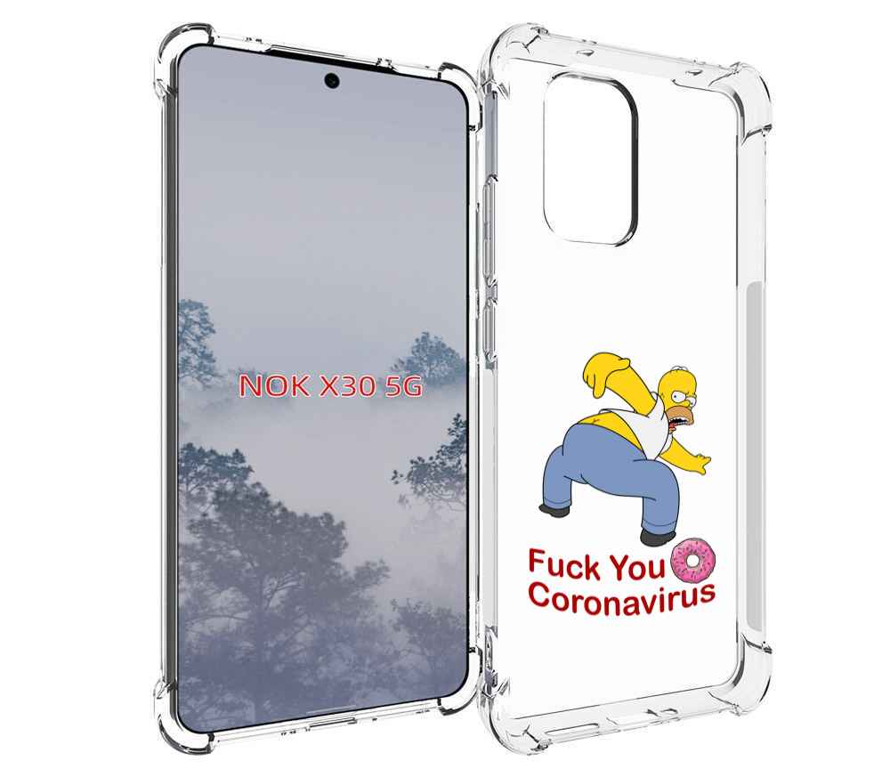 

Чехол MyPads корона-уходи для Nokia X30 5G, Tocco
