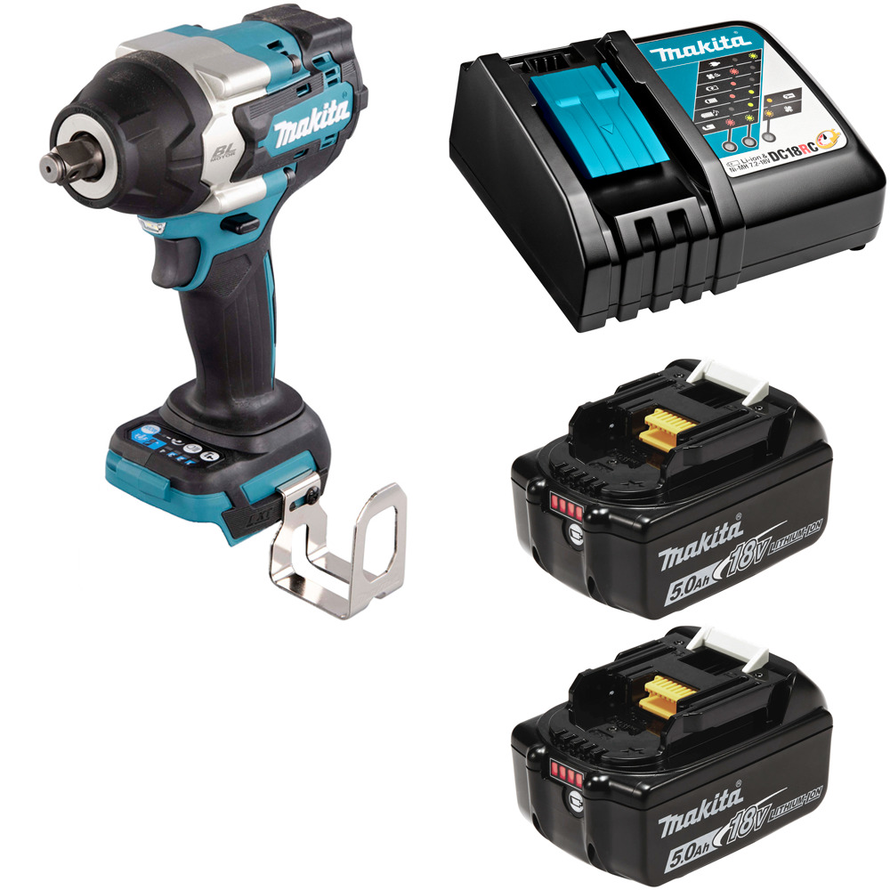 

Гайковерт Makita DTW700RTE аккумуляторный, акк 2х5Ач и з/у, DTW700RTE