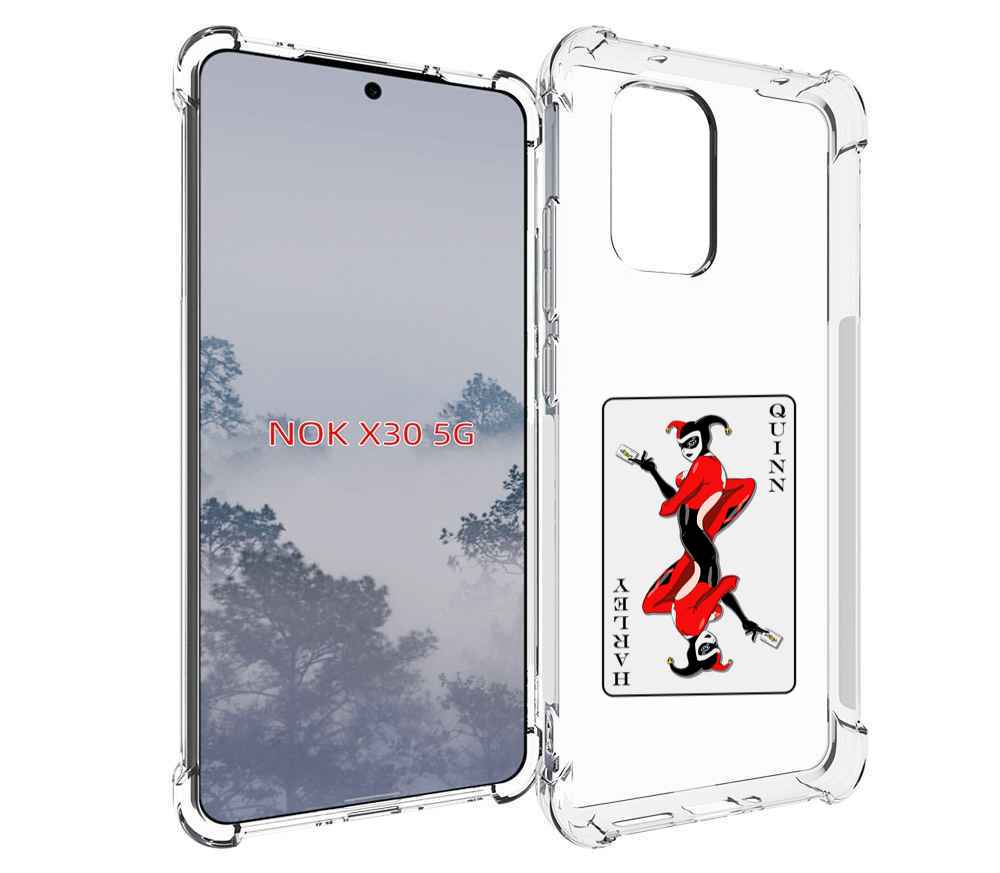 

Чехол MyPads королева-джокера для Nokia X30 5G, Tocco