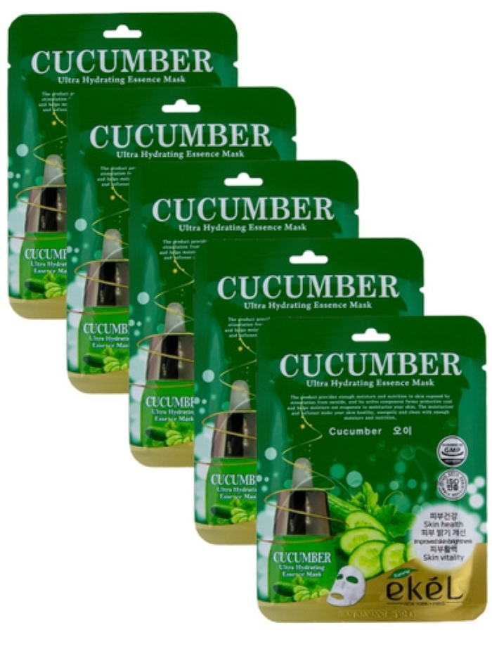 

Ekel Mask Pack Cucumber, Ultra Hydrating Essence Mask Cucumber